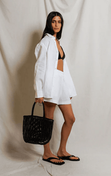 Lorelai Linen Shirt | White