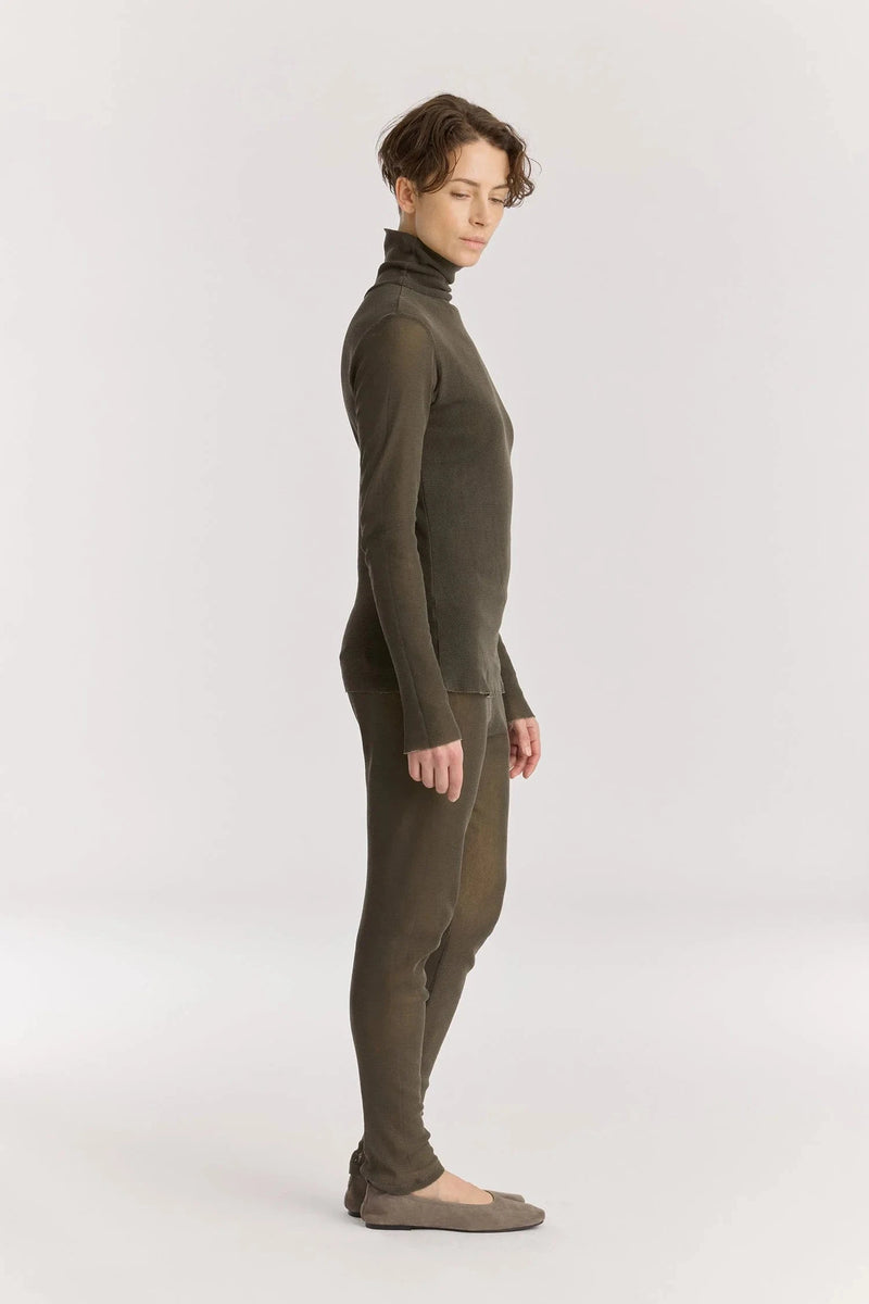 Mesh Leggings | Slate