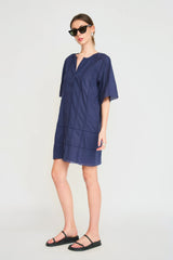 Wales Short Dress | Blueberry