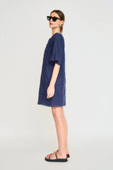 Wales Short Dress | Blueberry