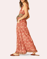 Nico S/L Maxi W/ Sash | Water Lily Terracotta