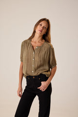Violet Top | Martini Olive