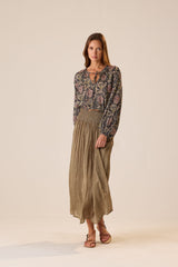 Bella Skirt | Martini Olive