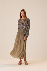 Bella Skirt | Martini Olive