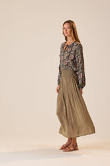 Bella Skirt | Martini Olive