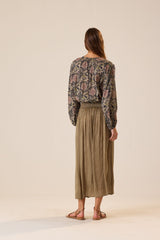 Bella Skirt | Martini Olive
