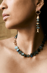 Orris Earrings | Labradorite