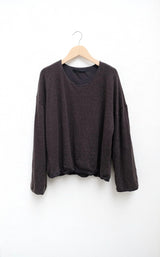 Oubli Sweater | Brown