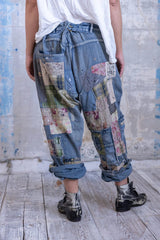 Patchwork Crossroads Denims | Washed Indigo