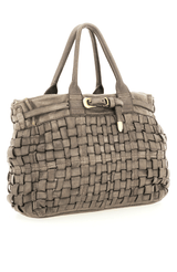 Penelope Woven Shopper | Ice