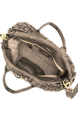 Penelope Woven Shopper | Ice