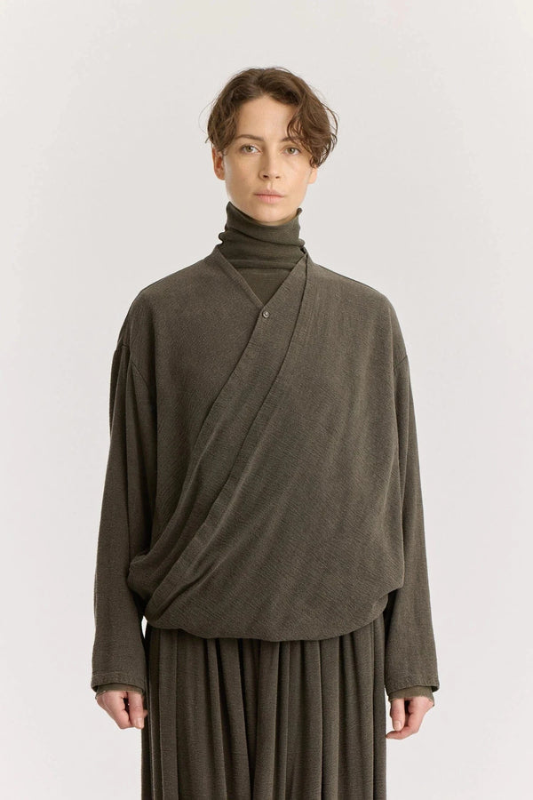 Drapey Shirt | Slate