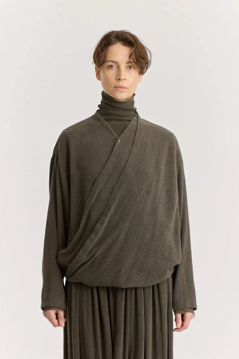 Drapey Shirt | Slate