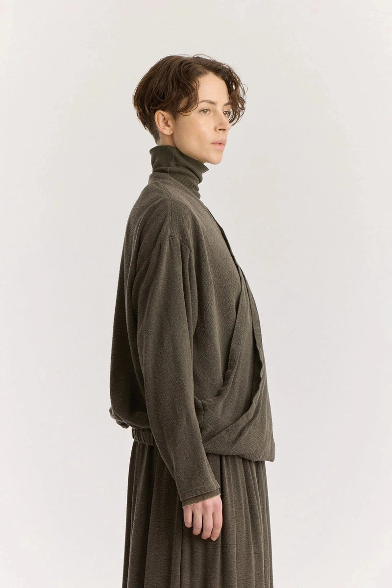 Drapey Shirt | Slate