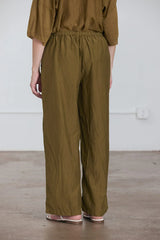 Straight Pants | Dark Olive