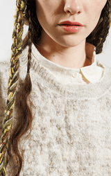 Raw Edge Top | Snow