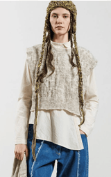 Raw Edge Top | Snow