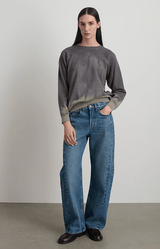 Dip Dye Sweatshirt | Violet H. Grey