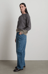Dip Dye Sweatshirt | Violet H. Grey
