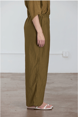 Straight Pants | Dark Olive
