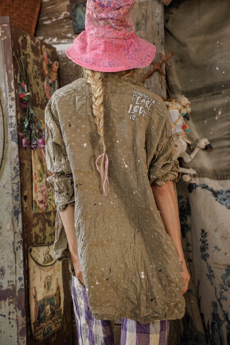 Printed Adison Workshirt | Ember Glow