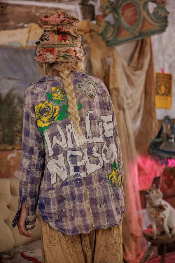 Willie Nelson Kelly Western Shirt | Roberto