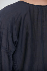 Oversized Top | Faded Black
