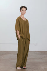 Oversized Top | Dk. Olive