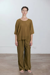 Oversized Top | Dk. Olive