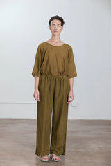 Straight Pants | Dark Olive