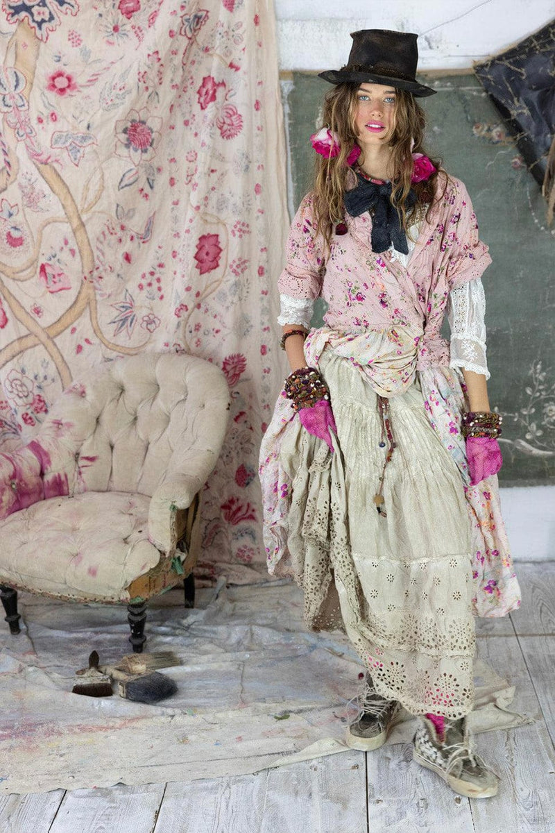 Vinney Painter Dress | Pressed Flowers