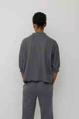 Short Sleeve Sweatshirt | Stone