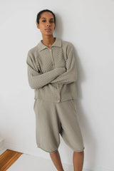 Textured Cardigan | Khaki