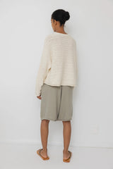 Loose Pullover | Natural