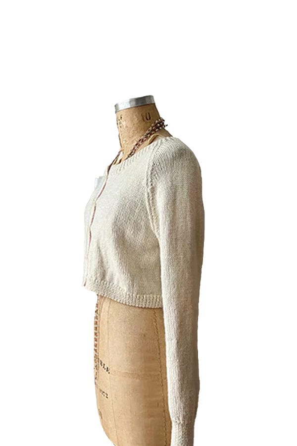Merino Wool Cardigan | Cream