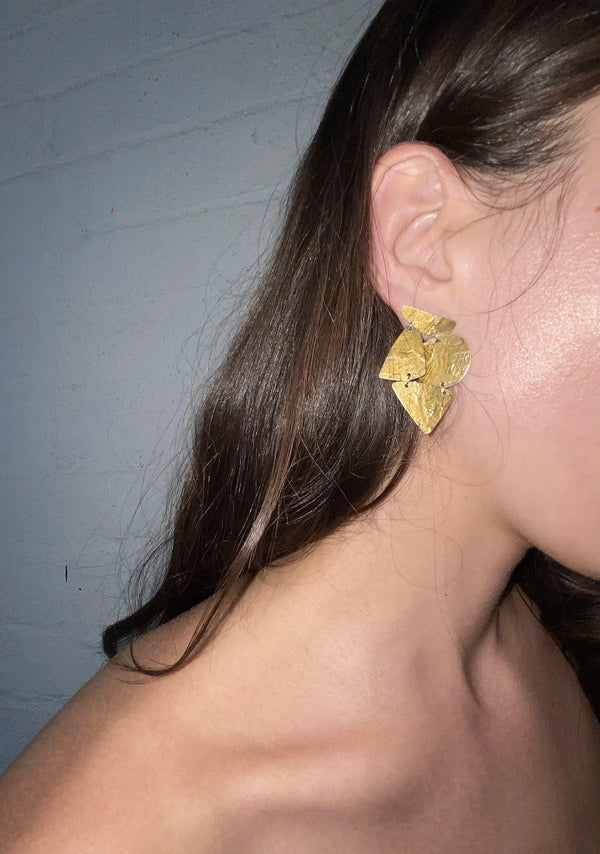Arte Mini Earring | Gold Vermeil