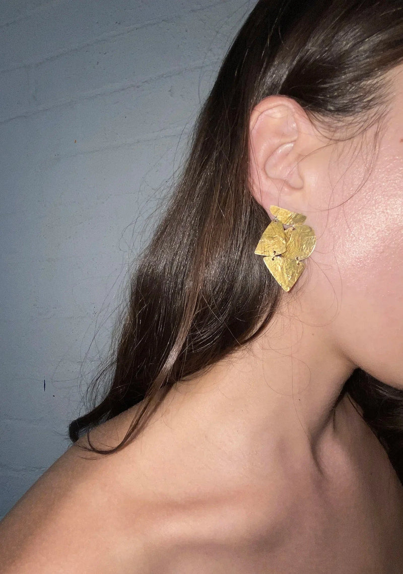 Arte Mini Earring | Gold Vermeil