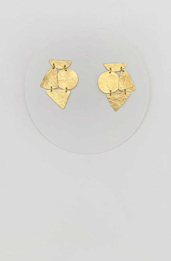 Arte Mini Earring | Gold Vermeil