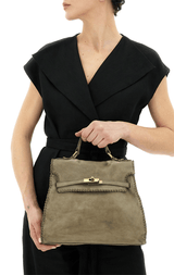 Ginevra Shoulder Bag | Cement