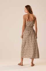 Bella Skirt | Zellige Limestone