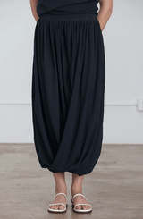 Greek Column Skirt | Sumi Black