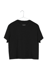 Cropped T | Black
