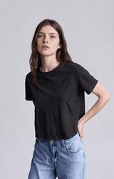 Cropped T | Black