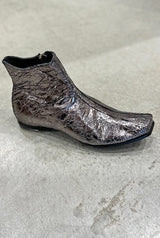 Domain Boot | Distressed Chrome