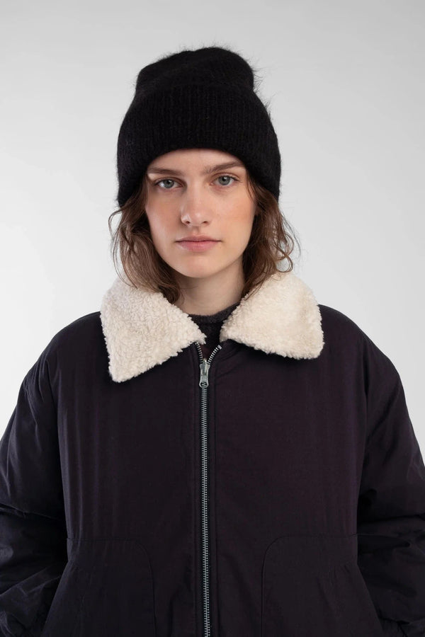 Brushed Rib Hat | Black