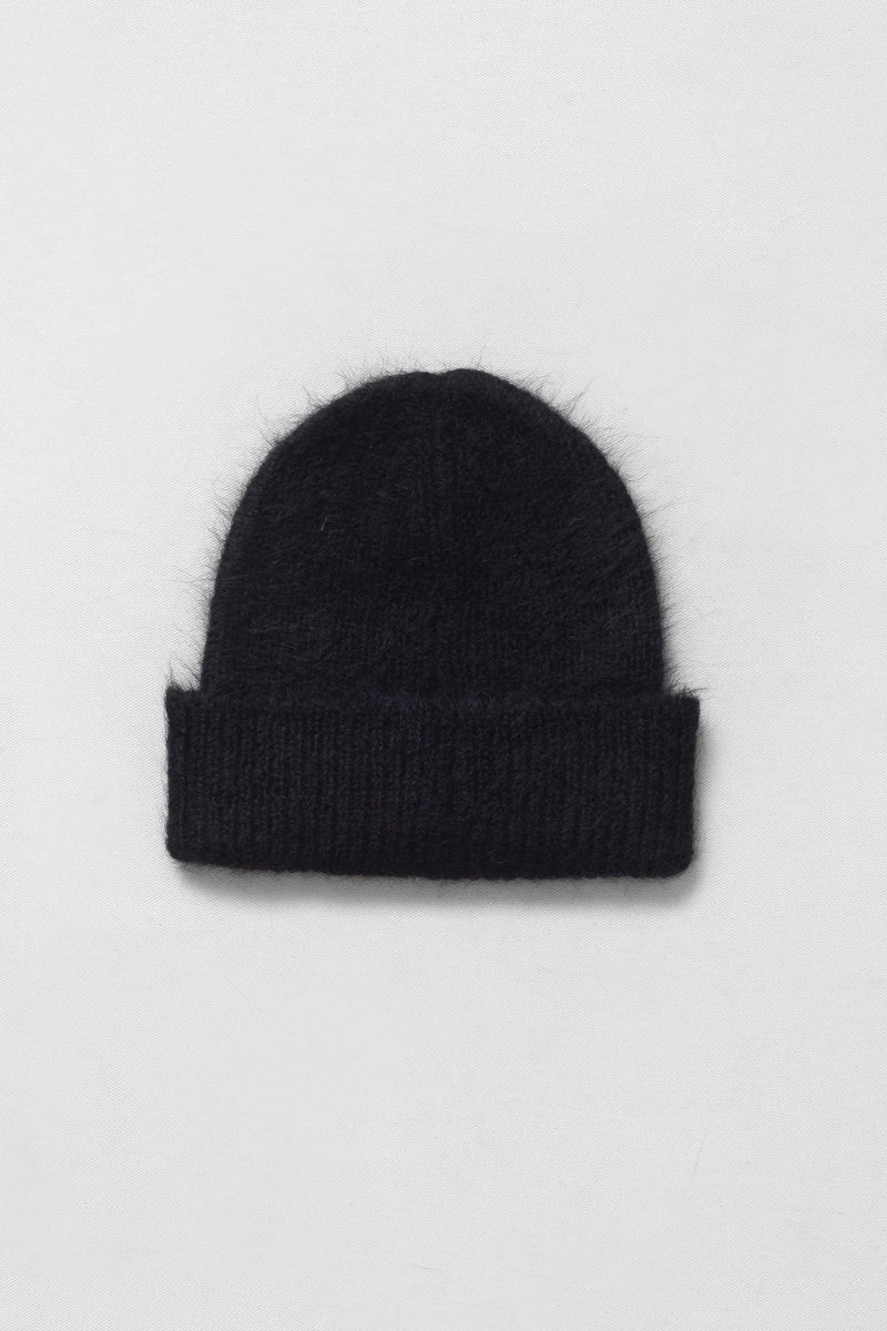 Brushed Rib Hat | Black