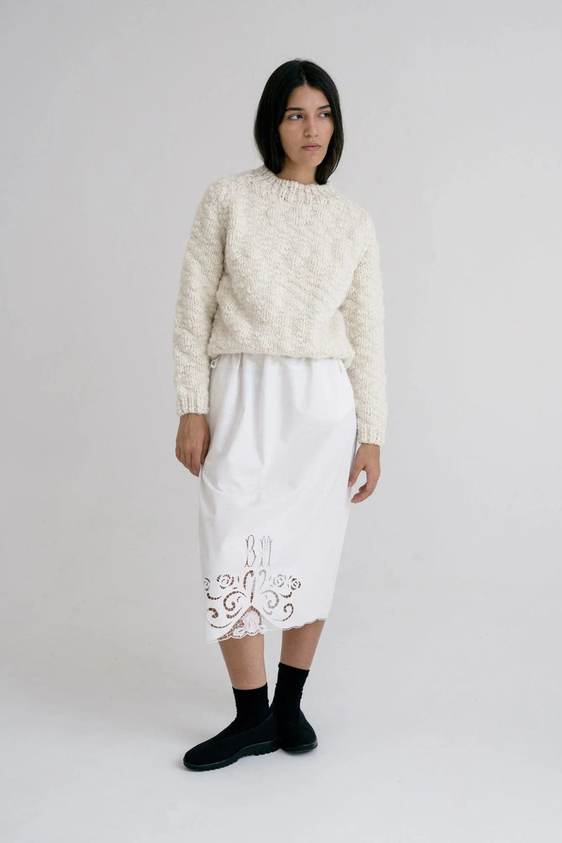 Caven Hand Knit Jumper | Ivory