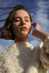 Caven Hand Knit Jumper | Ivory