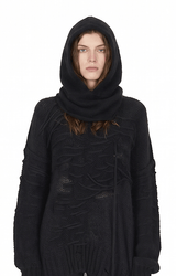 Yak Hooded Balaclava | Black