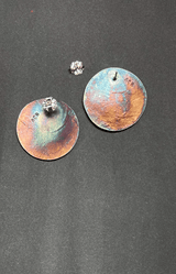 Disc Earring | Iridescent